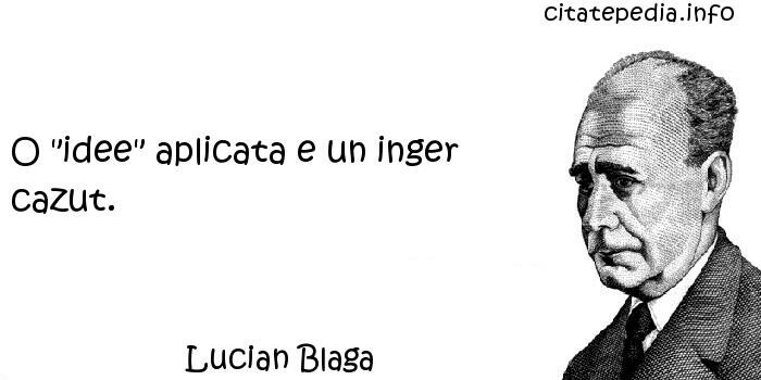 Lucian Blaga - O 